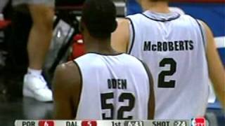 Sergio to Greg Oden Monster Dunk Summer League 2007
