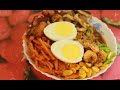 Savory and delicious homemade chicken gravy mixed ramen   by mitas rannaghor