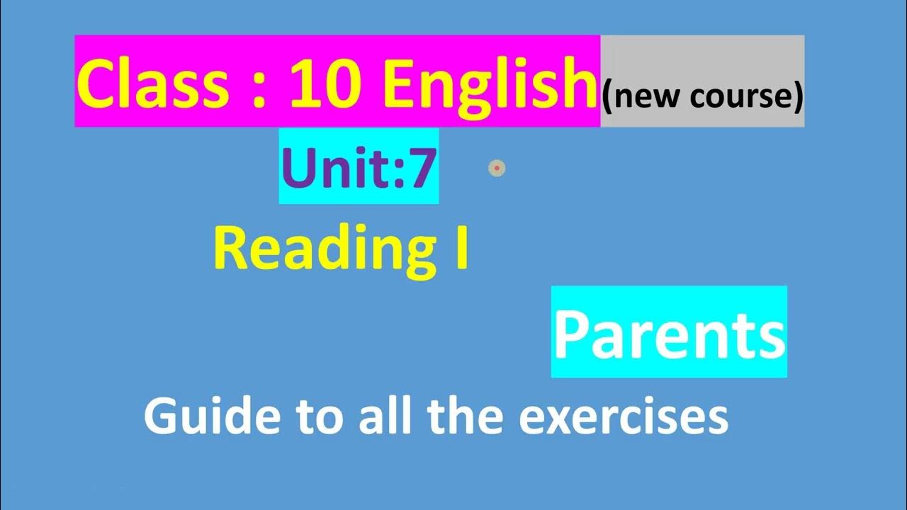 class-10-english-unit-7-cyber-security-parents-exercises-grade-10
