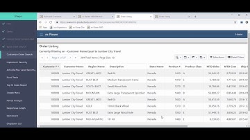 Create a Custom BI/Reporting Suite (Part 5): Customizing the order search application