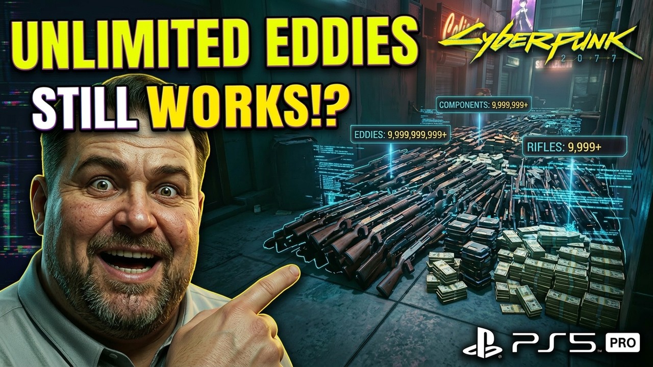 NEW Item Duplication Glitch Cyberpunk 2077 PS5 Pro STILL WORKS