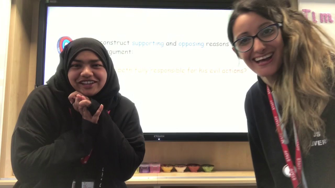 Year 6 English - Planning a balanced argument with Mrs G and Miss M