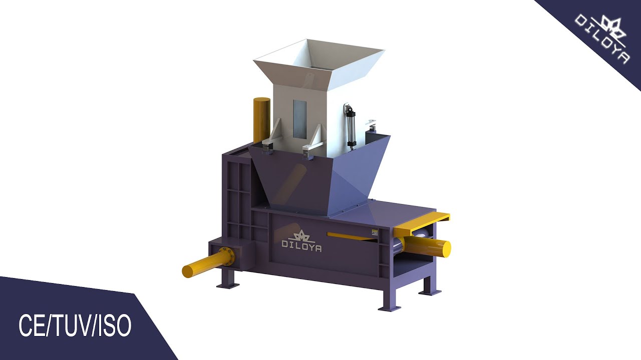 China Animal beddings Baler