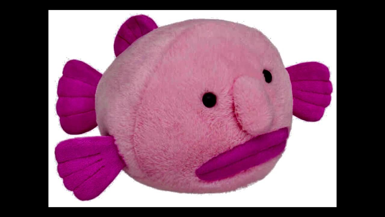 BUILD A BEAR WORKSHOP ADORABLE RARE & HTF PINK BLOB FISH BNWT