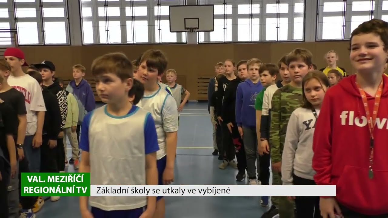 VALAŠSKÉ MEZIŘÍČÍ: Školáci soutěžili ve vybíjené