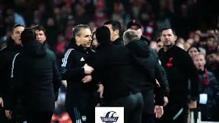 Jurgen Klopp VS Mikel Arteta Fight Scene