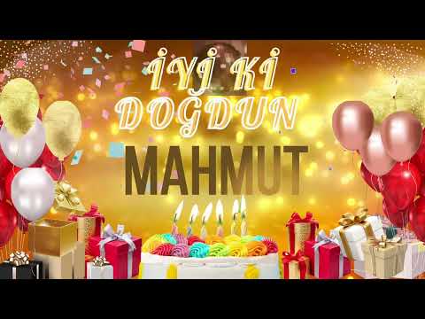 MAHMUT - Doğum Günün Kutlu Olsun Mahmut