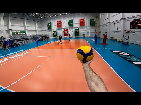 Видео: Волейбол от первого лица | Супердивизион | «Dream Team» vs «Герои» | 2024