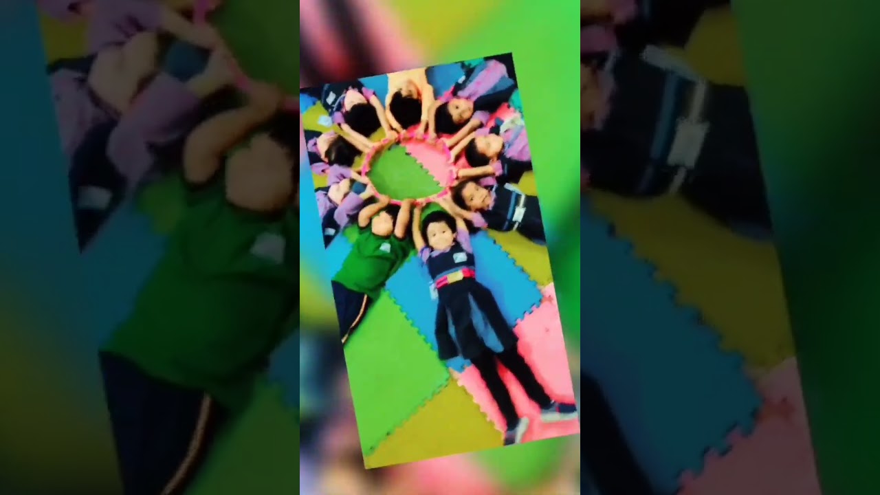 Circle 🔴 Shape Activity by Nursery at IFS Moula Ali 