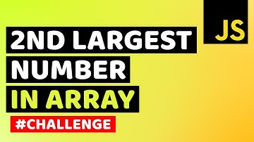 Find Second Largest Number in Array