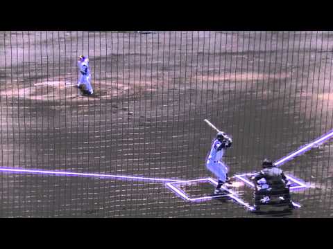 20160420　交流試合　オリックスバファローズ対日本新薬　１回表