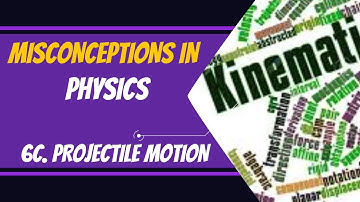 M6C: Misconceptions in Physics: Projectile Motion