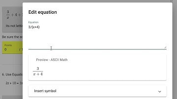 Using the Equation Editor