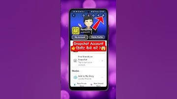 Snapchat Account Delete Kaise Kare | How To Delete Snapchat Account |