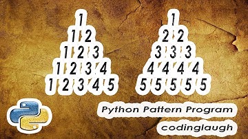 Pyramid || Number Pattern || Python Pattern Program || Bangla (বাংলা)