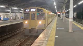 西武新2000系2531F＋2511F 発車10000系10110F 通過 小平にて