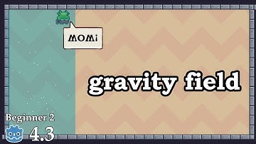 How to create a gravity field - Learn Godot 4 2D - no talking