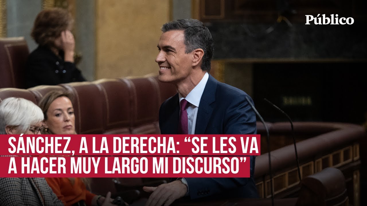 Los mejores momentos del discurso de Pedro Sánchez en su investidura