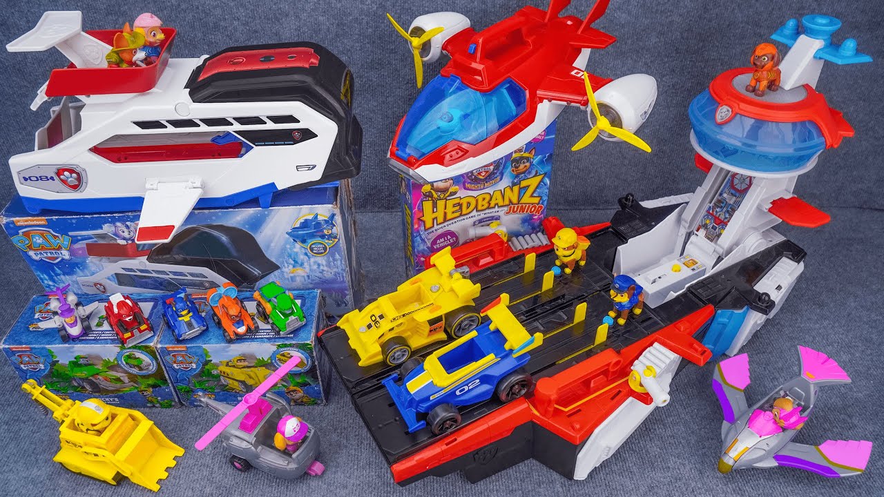 Unboxing & Review Coolest Paw Patrol Aqua Pups Whale Patroller Team Vehicle Set |Whale Patroller Toy