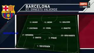Barça 3 - Boca juniors 0 trofeo Gamber 2018