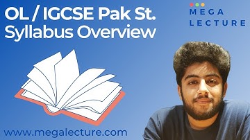 O Level IGCSE Pakistan Studies - Syllabus Overview