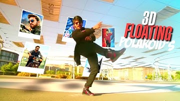 Polaroid Effect in After Effects | Floating Polaroids Animation in After Effects