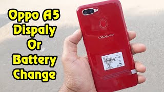 Oppo A5 Dispaly Replacement | battery change |  disassembly