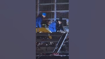 Tractor trailer full of live turkeys crashes on I-77