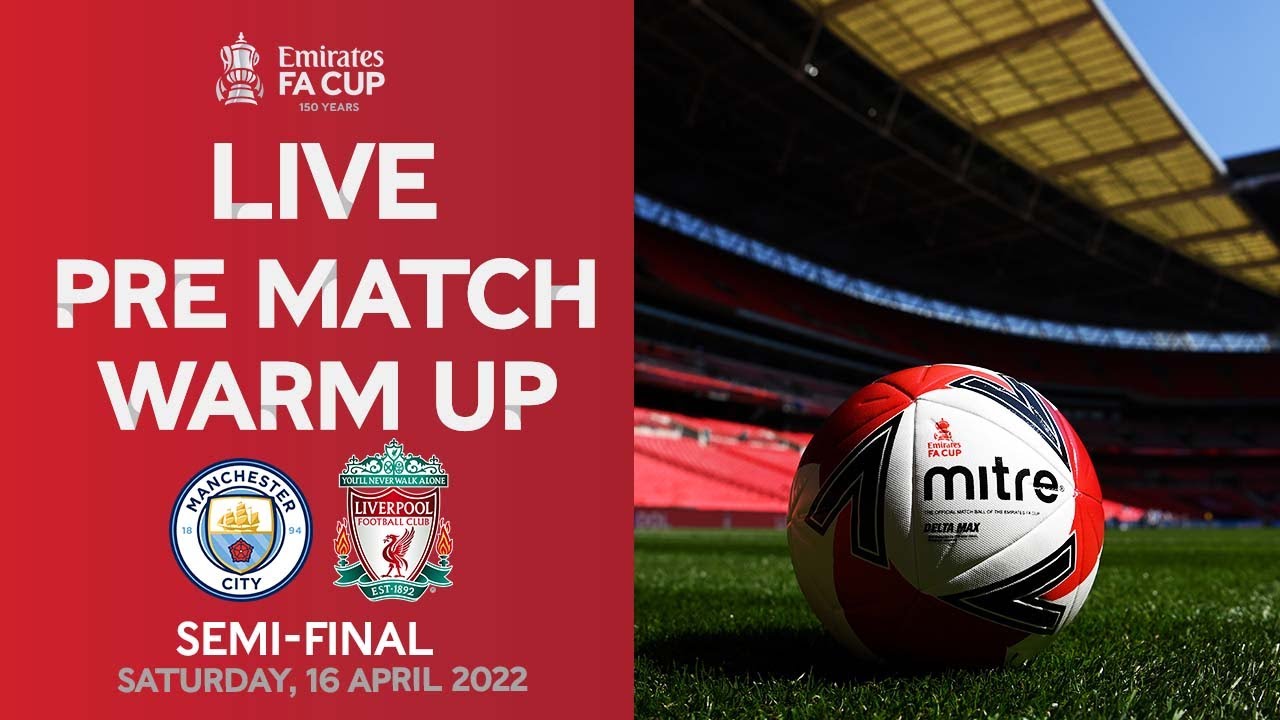 LIVE Pre Match Warm Up Manchester City v Liverpool Watch live on BBC iPlayer 1530