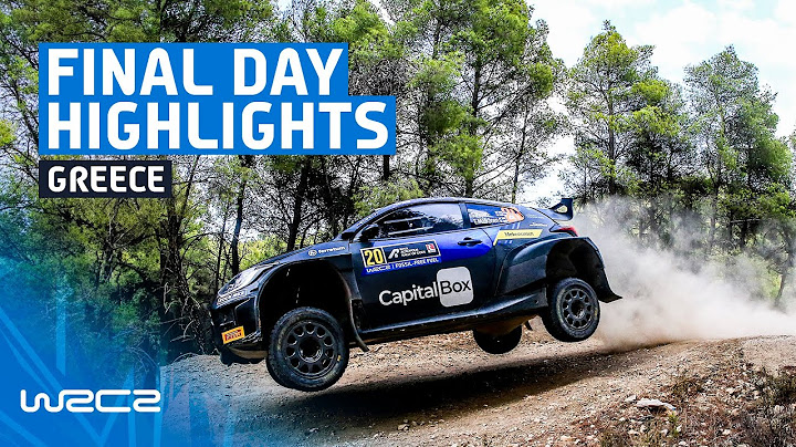 WRC2 Final Day Highlights | WRC EKO Acropolis Rally Greece 2024