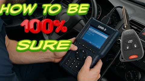 HACK way to Tell If You Need a New Key or SKIM Module with DRB 3