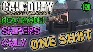 New Mode/Game type Sniper Only "One Shot": Call of Duty Advanced Warfare MORS Gameplay (COD AW) screenshot 3
