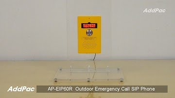 AP-EIP60R Outdoor Emergency Call SIP Phone(옥외용 EIP60 비상호출 IP 음성전화)