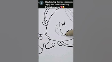 Drawing trophy from inanimate insanity as requested #shorts #satisfying #slikkartmotivation