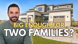 TOUR a home big enough for two families at the Aurora Highlands!