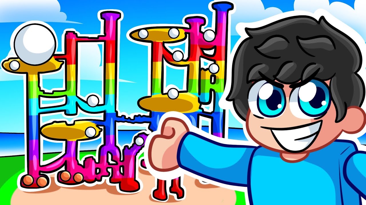 Hice Mi Propia FÁBRICA de CANICAS en Roblox!