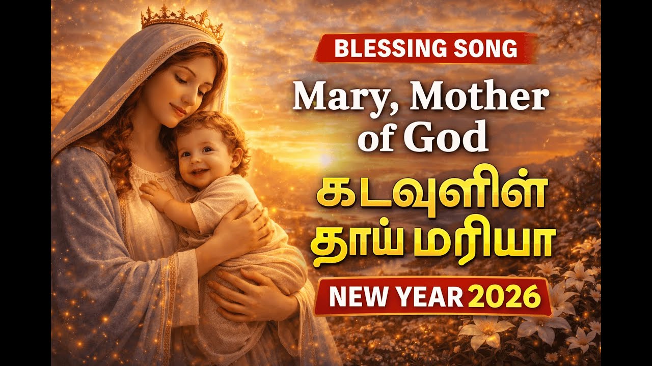 Start 2026 with Mother Mary’s Blessing | New Year Tamil Devotional Song | கடவுளின் தாய் மரியா