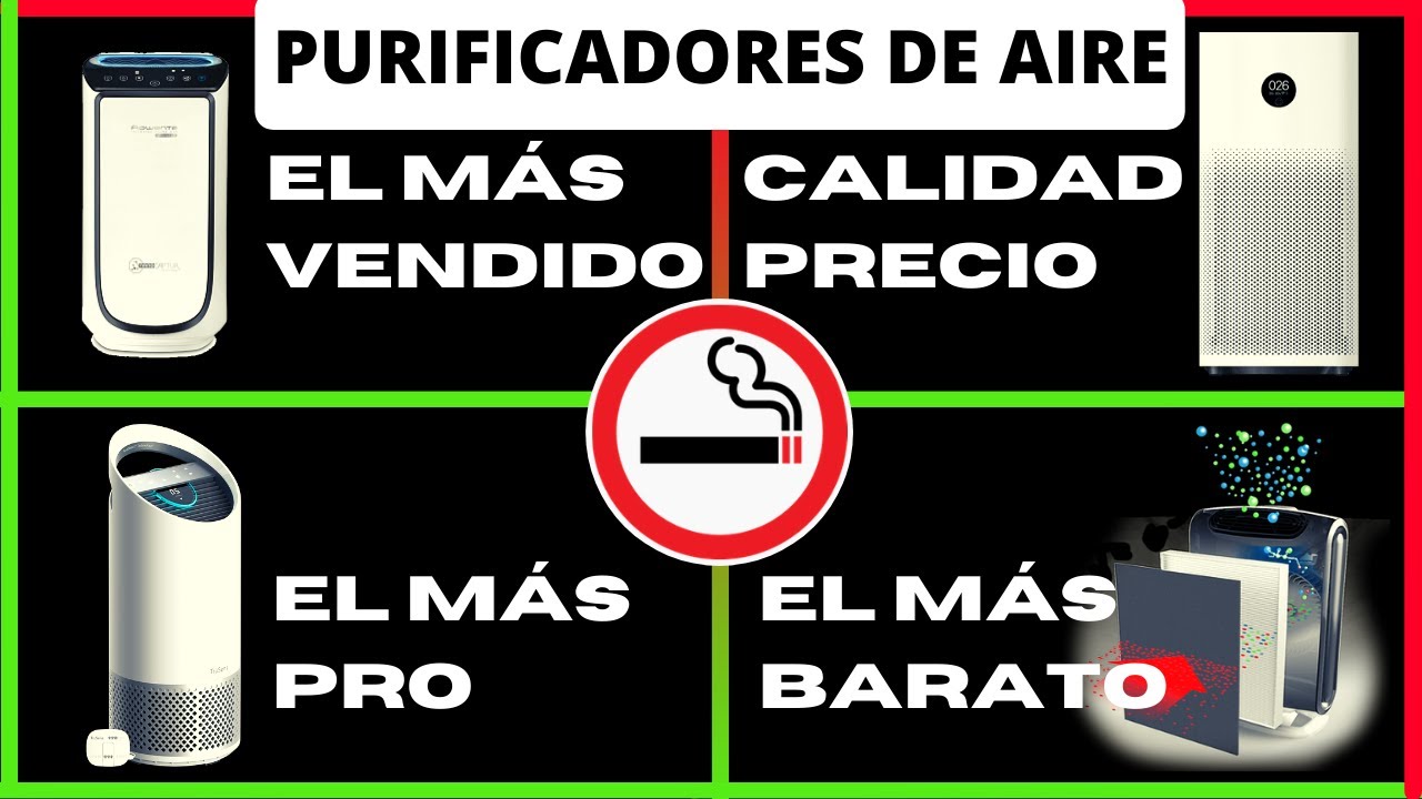 Purificador de Aire para Tabaco