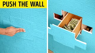 Smart Ways To Hide Money & Jewelry Useful Home Hacks