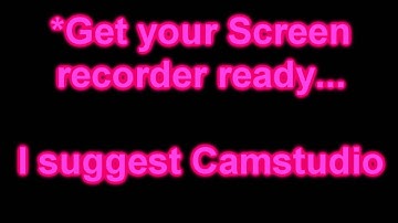 How to make a Fantage Music Video :)