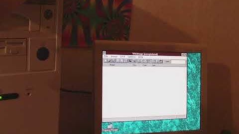 Reading a 5.25" floppy disk on an old PC using WinImage (16Bit, Windows 3.1)