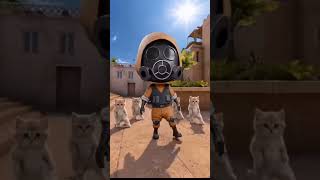 Чибики танцуют с котами под лютый трек. #standoff2 #comedy #funny #ахаха #смешно #haha #joke #мем