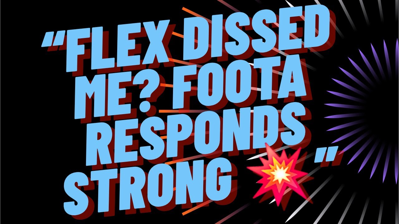 “Foota Hype FIRES BACK at Flex from Gully Side 🔥”