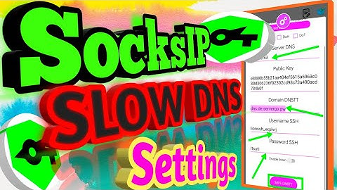 How to Configure Slow DNS on Socks IP Tunnel | Step-by-Step Android Guide