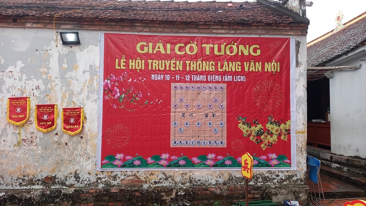 [LIVE] Giải cờ tướng lễ hội truyền thống làng Văn Nội,Phú Lương,Hà Nội xuân 2026