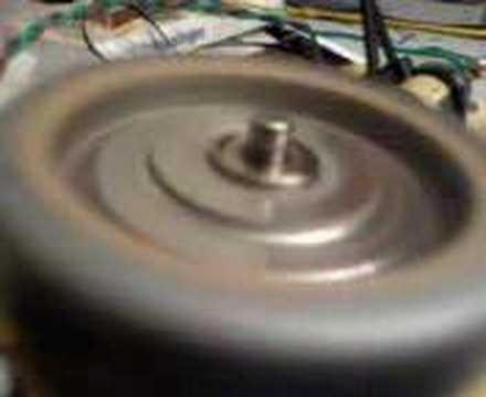 Bedini SSG motor project 2e test run!! more speed!!!!