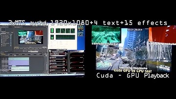 CS5 Premiere Mercury CUDA engine vs software playback on GTX-470 FTW overclocked dual screen