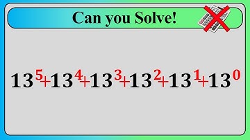 Nice Exponent Math Simplification | NO CALCULATOR !!!