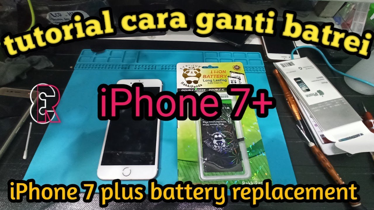 Cara Ganti Baterai Apple iPhone 7+ || Ganti Baterai iPhone