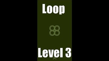 Loop Level Stage Niveau Nivel Yровень 3. Solution